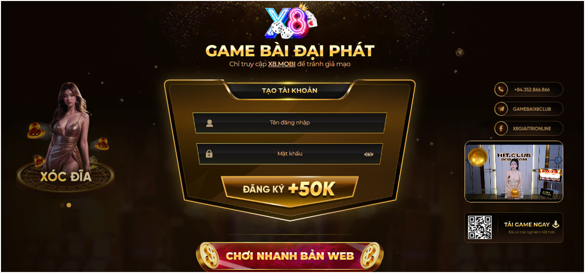 X8 Club Vietnam – Safe, Trusted and Top-Rated Online Casino